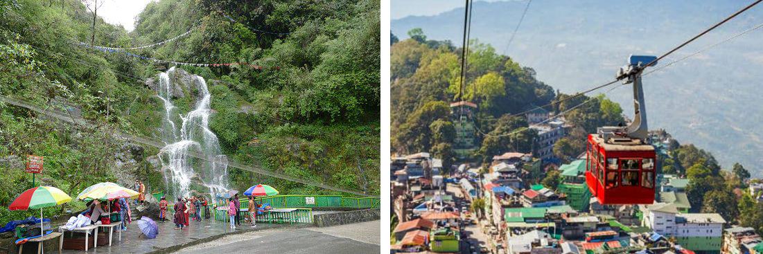 Ropeway & Banjhakri Falls : Gangtok Itinerary 